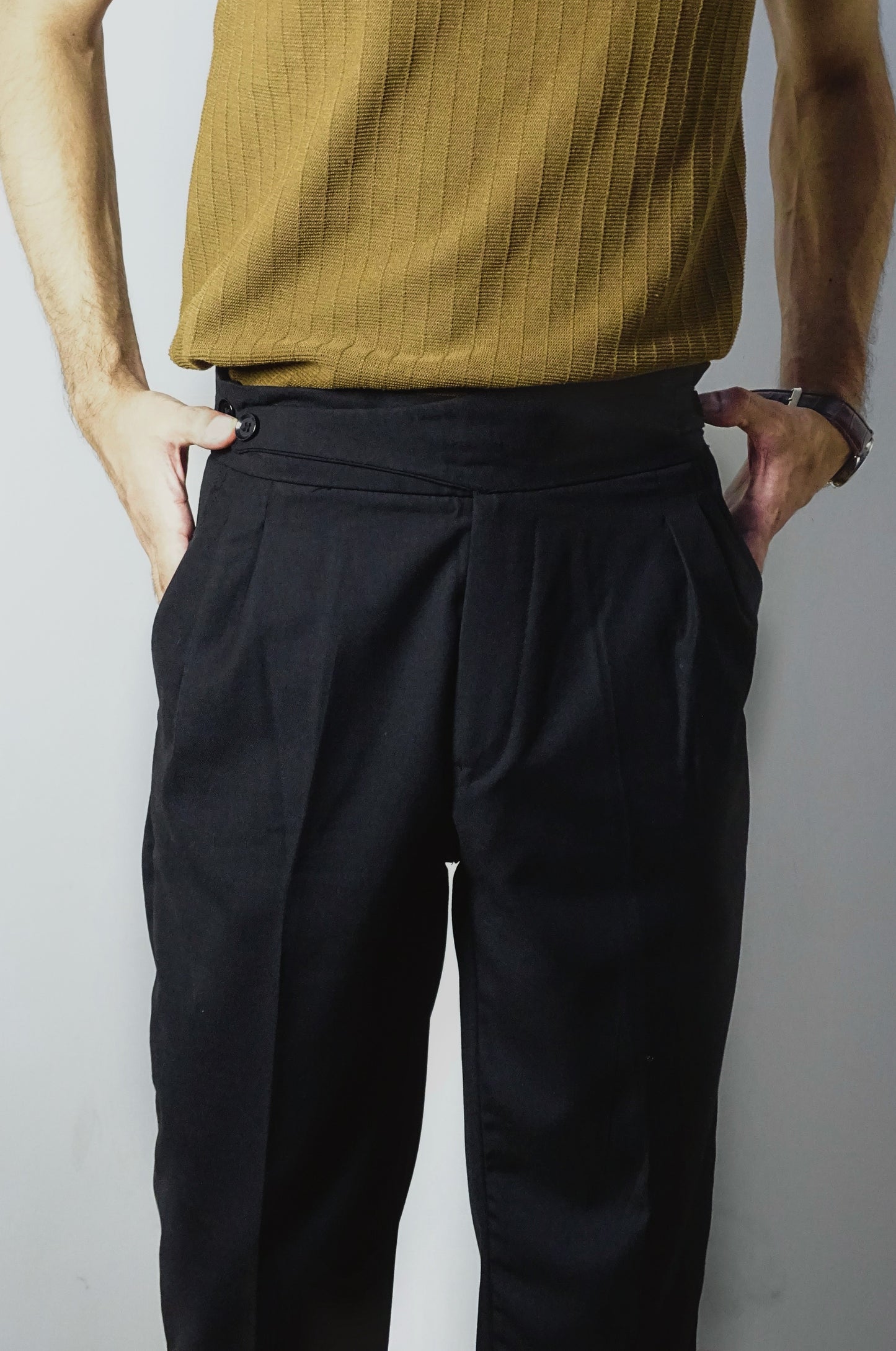 Black Gurka Pant