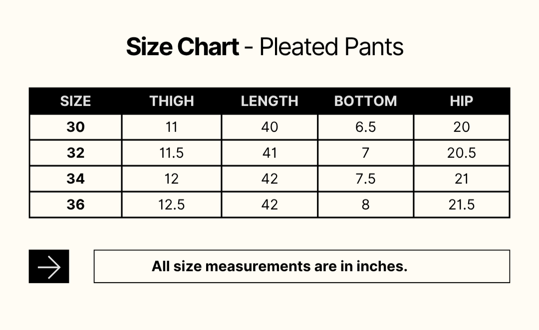 Beige Pleated Pant